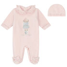 Baby Girls Pink Mouse Babygrow Gift Set, 1, hi-res